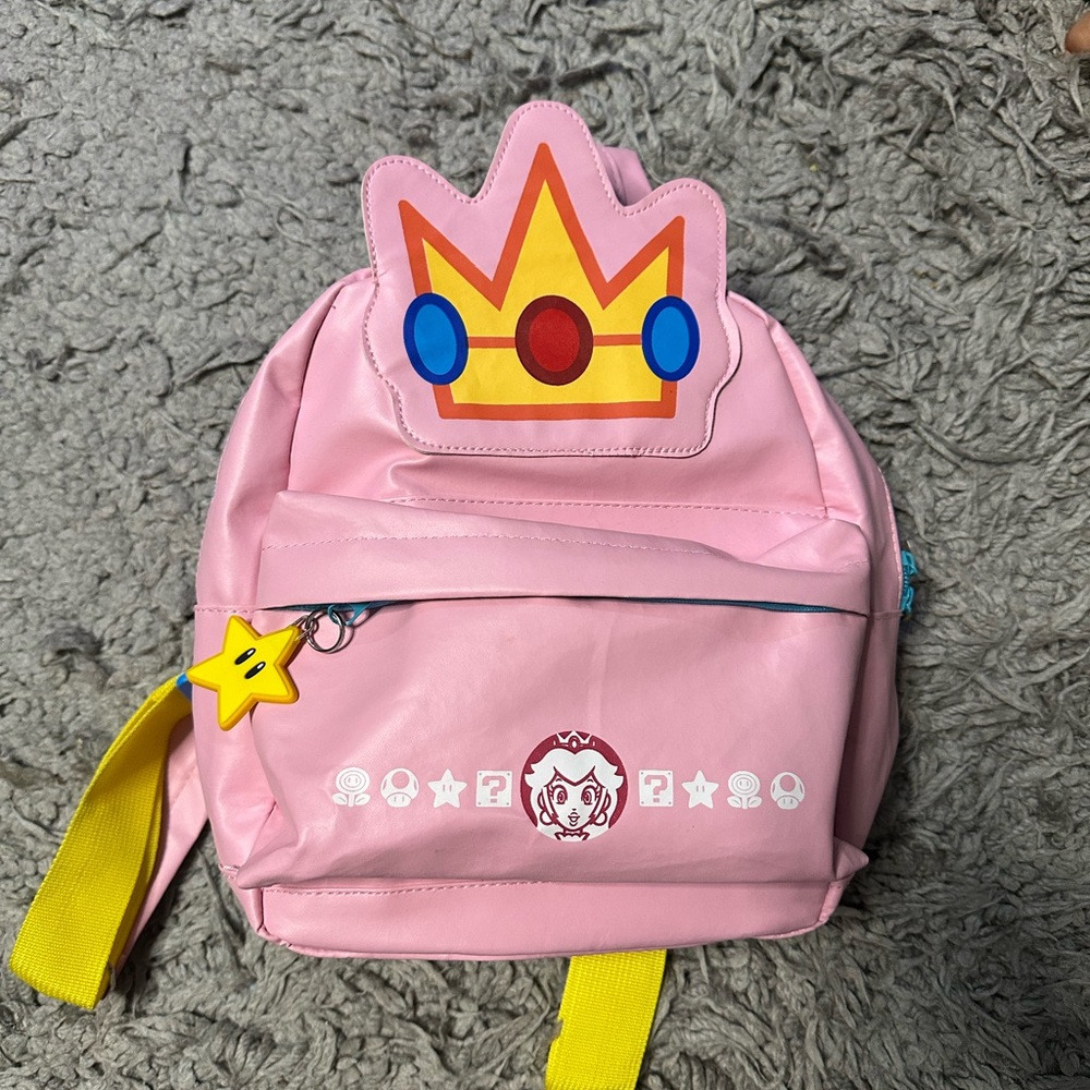 Princess Peach Mini Backpack